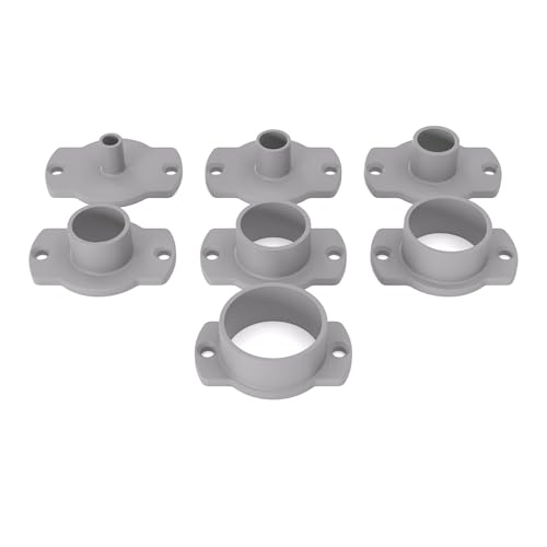 PRIWAS Kopierhülsen-Set passend für Einhell TE-RO/TC-RO | Kopierringe passend für Einhell Oberfräsen (Set 1: Ø10/15/20/25/30/35/40 mm) von PRIWAS
