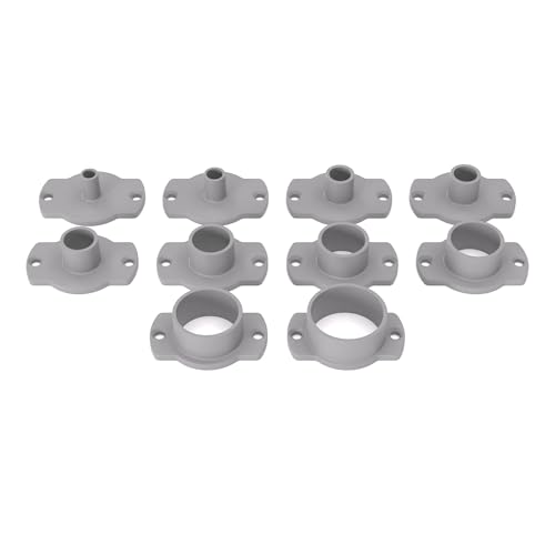 PRIWAS Kopierhülsen-Set passend für Einhell TE-RO/TC-RO | Kopierringe passend für Einhell Oberfräsen (Set 2: Ø10/12/16/17/20/24/27/30/35/40 mm) von PRIWAS
