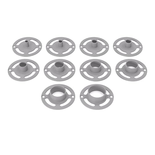 PRIWAS Kopierhülsen-Set passend für Festool OF900/OF1000/OF1010 | Kopierringe passend für Festool Oberfräsen (Set 2: Ø10/12/16/17/20/24/27/30/35/40 mm) von PRIWAS