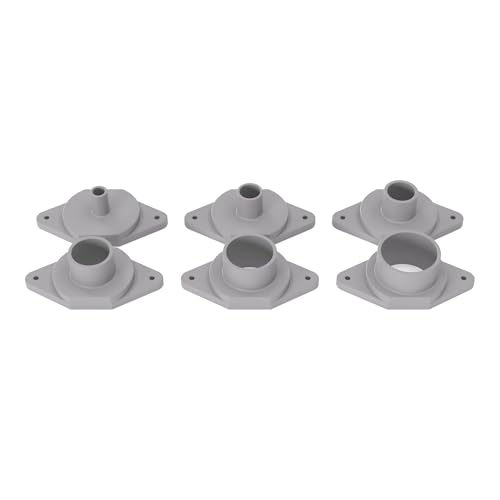 PRIWAS Kopierhülsen-Set passend für Metabo OFE 1229 Signal/OFE 738 | Kopierringe passend für Metabo Oberfräsen (Set 1: Ø10/15/20/25/30/35 mm) von PRIWAS