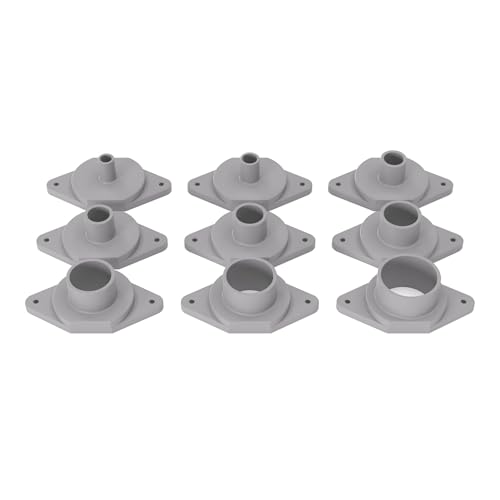 PRIWAS Kopierhülsen-Set passend für Metabo OFE 1229 Signal/OFE 738 | Kopierringe passend für Metabo Oberfräsen (Set 2: Ø10/12/16/17/20/24/27/30/35 mm) von PRIWAS