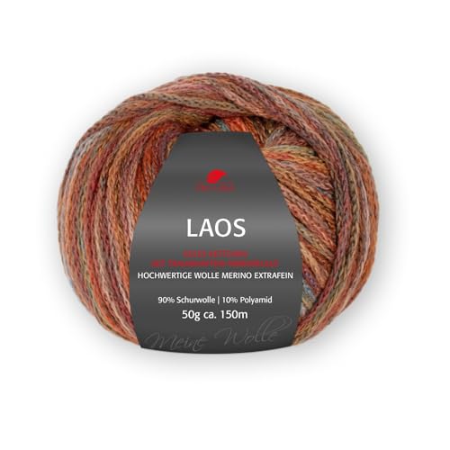 PRO LANA Laos - Farbe: Herbst (81) - 50 g/ca. 150 m Wolle von PRO LANA