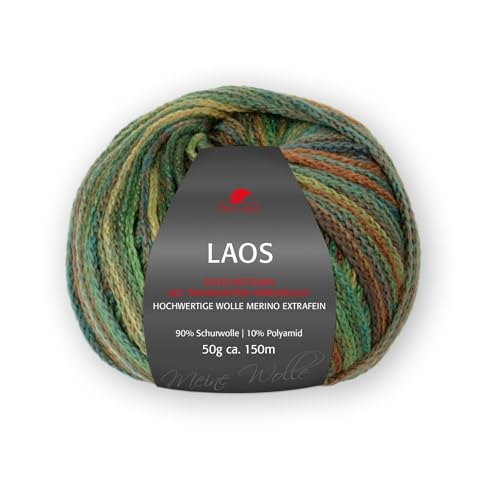 PRO LANA Laos - Farbe: Jungle (83) - 50 g/ca. 150 m Wolle von PRO LANA