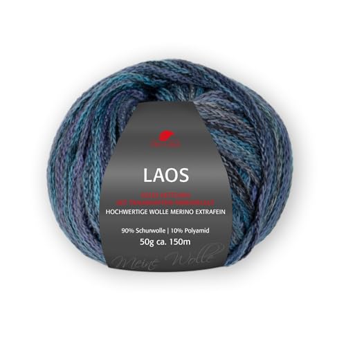 PRO LANA Laos - Farbe: Nacht (86) - 50 g/ca. 150 m Wolle von PRO LANA