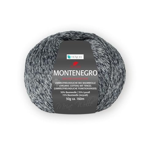 PRO LANA Montenegro - Farbe: Graphit (98) - 50 g/ca. 160 m Wolle von PRO LANA