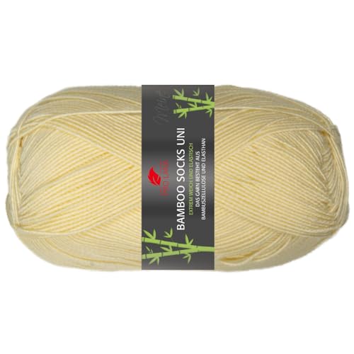 Pro Lana BAMBOO SOCKS 100 g seidenweiche und vegane 4-fach Sockenwolle 400 m, Farbe:99 - schwarz Pro Lana BAMBOO SOCKS 100 g seidenweiche und vegane 4-fach Sockenwolle 400 m, Farbe:99 - schwarz von PRO LANA