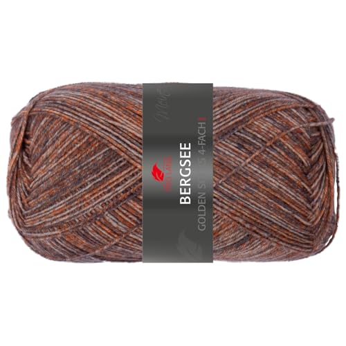 Pro Lana Golden Socks BERGSEE 100 g 4-fach Sockenwolle mit 75% Schurwolle 420 m, Farbe:677 Pro Lana Golden Socks BERGSEE 100 g 4-fach Sockenwolle mit 75% Schurwolle 420 m, Farbe:677 von PRO LANA