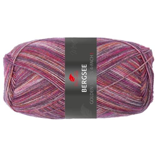 Pro Lana Golden Socks BERGSEE 100 g 4-fach Sockenwolle mit 75% Schurwolle 420 m, Farbe:678 von PRO LANA
