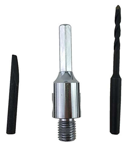 PRODIAMANT 6-kant Adapter M16 inklusive Zentrierbohrer und Auswurfkeil für Dosensenker, Bohrkronen PRODIAMANT 6-kant Adapter M16 inklusive Zentrierbohrer und Auswurfkeil für Dosensenker, Bohrkronen von PRODIAMANT