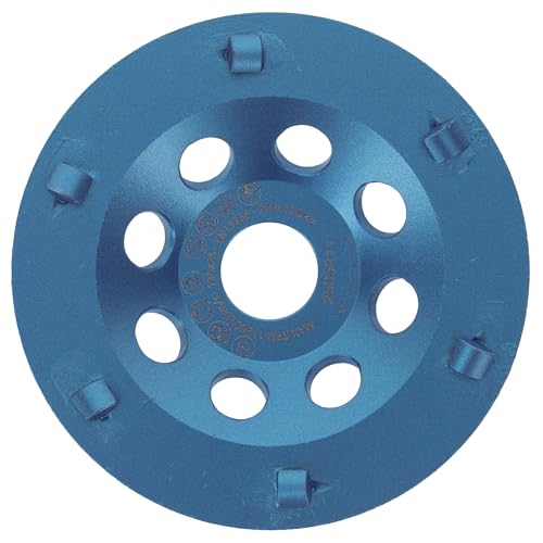 PRODIAMANT Diamant-Schleiftopf 130 mm x 25 mm blau – PKD für Kleber, Beschichtungen & Epoxidharz – Für Betonschleifer – Bohrung 25 mm PRODIAMANT Diamant-Schleiftopf 130 mm x 25 mm blau – PKD für Kleber, Beschichtungen & Epoxidharz – Für Betonschleifer – Bohrung 25 mm von PRODIAMANT