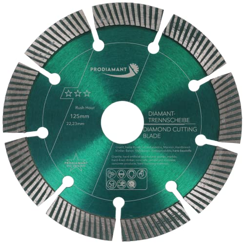 PRODIAMANT Diamanttrennscheibe 125mm RushHour für Beton und harte Materialien PRODIAMANT Diamanttrennscheibe 125mm RushHour für Beton und harte Materialien von PRODIAMANT