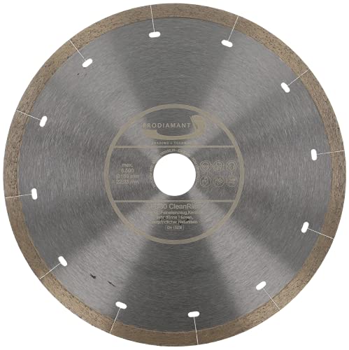 PRODIAMANT FD30 CleanRim Diamant Fliesenscheibe 180mm für dünnes Feinsteinzeug, Großformat, Naturstein Marmor Schiefer und Granit PRODIAMANT FD30 CleanRim Diamant Fliesenscheibe 180mm für dünnes Feinsteinzeug, Großformat, Naturstein Marmor Schiefer und Granit von PRODIAMANT