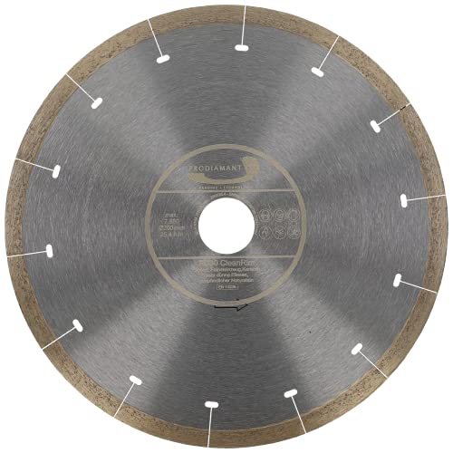 PRODIAMANT FD30 CleanRim Diamant Fliesenscheibe 200mm für dünnes Feinsteinzeug, Großformat, Naturstein Marmor Schiefer und Granit PRODIAMANT FD30 CleanRim Diamant Fliesenscheibe 200mm für dünnes Feinsteinzeug, Großformat, Naturstein Marmor Schiefer und Granit von PRODIAMANT