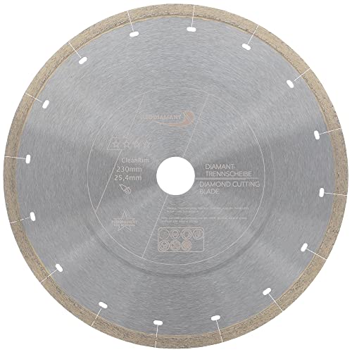 PRODIAMANT FD30 CleanRim Diamant Fliesenscheibe 230mm für dünnes Feinsteinzeug, Großformat, Naturstein Marmor Schiefer und Granit PRODIAMANT FD30 CleanRim Diamant Fliesenscheibe 230mm für dünnes Feinsteinzeug, Großformat, Naturstein Marmor Schiefer und Granit von PRODIAMANT