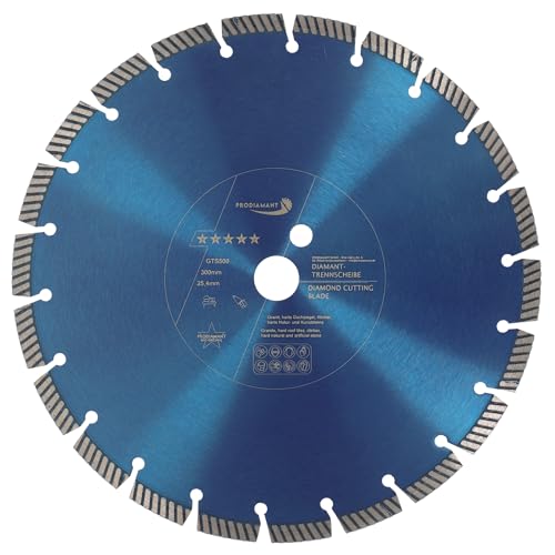PRODIAMANT Fastcut Highspeed Diamant-Trennscheibe 300 mm x 25,4 mm für sehr harte Baustoffe wie Kalksandstein PRODIAMANT Fastcut Highspeed Diamant-Trennscheibe 300 mm x 25,4 mm für sehr harte Baustoffe wie Kalksandstein von PRODIAMANT