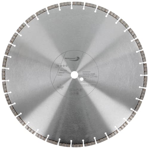 PRODIAMANT Laser Diamanttrennscheibe 500mm x 25,4 Beton Stahlbeton Stein und Ziegel Diamant Turbo-Segmente lasergeschweißt PRODIAMANT Laser Diamanttrennscheibe 500mm x 25,4 Beton Stahlbeton Stein und Ziegel Diamant Turbo-Segmente lasergeschweißt von PRODIAMANT