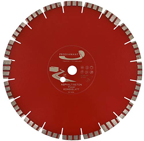 PRODIAMANT Premium Diamant-Trennscheibe Beton + Asphalt Kombi-Laser 300 mm x 20 mm Diamanttrennscheibe 300mm PRODIAMANT Premium Diamant-Trennscheibe Beton + Asphalt Kombi-Laser 300 mm x 20 mm Diamanttrennscheibe 300mm von PRODIAMANT