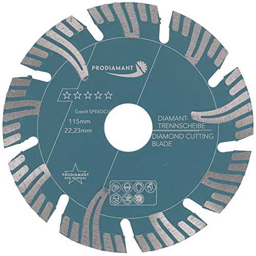 PRODIAMANT Profi Diamant-Trennscheibe Granit Super Speed Cut 115 mm x 22,2 mm Diamanttrennscheibe PRODIAMANT Profi Diamant-Trennscheibe Granit Super Speed Cut 115 mm x 22,2 mm Diamanttrennscheibe von PRODIAMANT