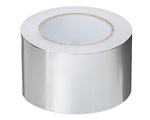 PROFIVENT.DE Aluminium Klebeband Hitzebeständiges Wasserdichtes Alu Klebeband zum Reparieren von Metalloberflächen Metallklebeband UV Aluband Dampfsperre Klebeband 45m (48mm/45m) von PROFIVENT.DE