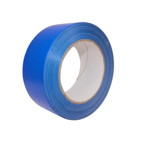 PROFIVENT.DE Universelles 48mm x 50m Wasserdicht Gewebeklebeband Panzertape Duct Tape Reparatur Klebeband Starke Klebkraft (Blau) von PROFIVENT.DE