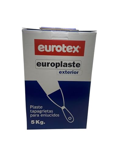 EUROTEX Europlaste Outdoor Rissverband für Putz, 5 kg, vielseitig einsetzbar, hohe Härte und Haftung, einfache Anwendung, für den Außenbereich EUROTEX Europlaste Outdoor Rissverband für Putz, 5 kg, vielseitig einsetzbar, hohe Härte und Haftung, einfache Anwendung, für den Außenbereich von PROGAL COLORS