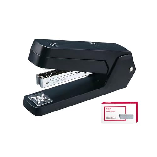 PROMISE FLOURISH 360-Grad-Drehhefter, Schwenkarm-Drehhefter, 25 Blatt Kapazität, Mehrzweck-Schreibtischhefter für Büro, Zuhause, Schule (schwarz) von PROMISE FLOURISH