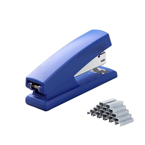 PROMISE FLOURISH Schulhefter mit großer Kapazität 100 Heftgeräte, 2 Bindungsmodi Hefter (Blau) von PROMISE FLOURISH