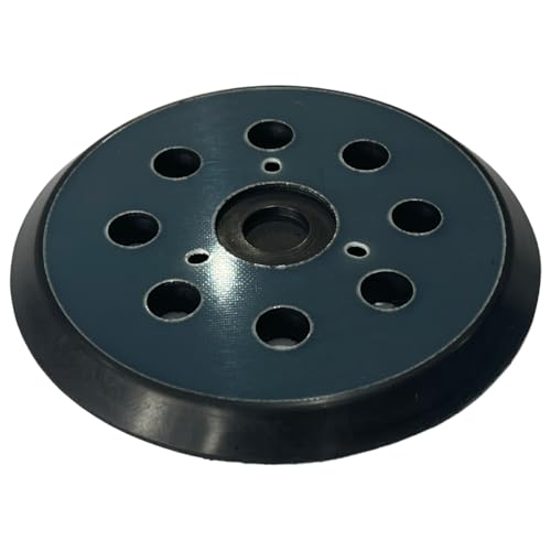 Ersatz-Stützteller für Makita 743081-8, BO5010, BO5030K - DeWalt 151281-08, DW4388 - Porter Cable DW421/K, DW423/K Exzenterschleifer 125 mm Klettverschluss von PRONET Abrasives
