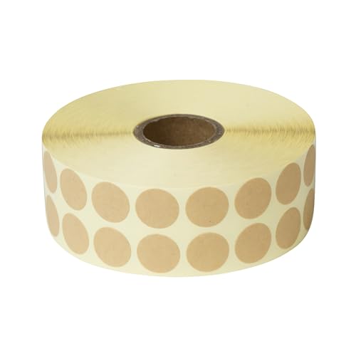 Prolac Markierungspunkte – 4000 Stück Bunte Klebepunkte auf Rolle, 15x15 - Kraftpapier Braun Prolac Markierungspunkte – 4000 Stück Bunte Klebepunkte auf Rolle, 15x15 - Kraftpapier Braun von PROlac Beschriftungen