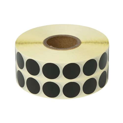 Prolac Markierungspunkte – 4000 Stück Bunte Klebepunkte auf Rolle, 15x15 - Schwarz Prolac Markierungspunkte – 4000 Stück Bunte Klebepunkte auf Rolle, 15x15 - Schwarz von PROlac Beschriftungen