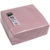 PROnappe Servietten altrosa 2-lagig 38,0 x 38,0 cm, 40 St. von PROnappe