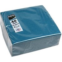PROnappe Servietten pazifikblau 2-lagig 38,0 x 38,0 cm, 40 St. PROnappe Servietten pazifikblau 2-lagig 38,0 x 38,0 cm, 40 St. von PROnappe