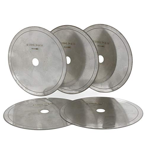 6" ultradünne Diamantsägeblätter for Schneiden von Schmuck und Edelsteinen, 5er-Set, 0,4 mm 6" ultradünne Diamantsägeblätter for Schneiden von Schmuck und Edelsteinen, 5er-Set, 0,4 mm von PRPRP