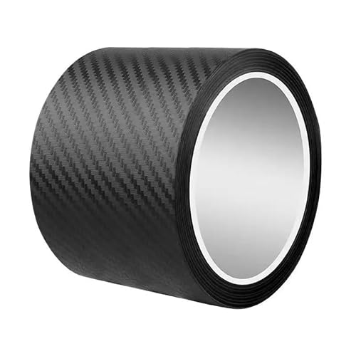 PRPRP Carbonfaser-Klebeband fürs Auto – Wasserdichte Schutzfolie for Seitenspiegel und Türen | Anpassbare Größen, 1 Stück(10cm 10m) von PRPRP