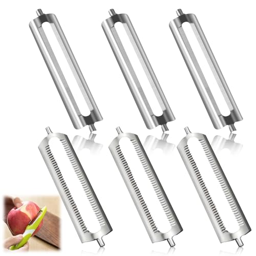 6 Stück Sparschäler Tupper, Ersatzklingen Edelstahl Schäler Ersatzklinge Ersatzklingen für Tupper Sparschäler Schäler Ersatzklinge Sparschäler Kartoffelschäler 6 Stück Sparschäler Tupper, Ersatzklingen Edelstahl Schäler Ersatzklinge Ersatzklingen für Tupper Sparschäler Schäler Ersatzklinge Sparschäler Kartoffelschäler von PRZRAO