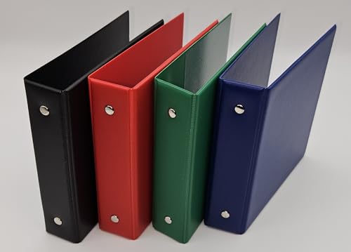 4x Veloflex 4167 Karteikartenordner A6, Ringbuch, Ordner, mit Innentasche, PVC, 150 x 160 x 30 mm, je 1x SCHWARZ, ROT, BLAU, GRÜN 4x Veloflex 4167 Karteikartenordner A6, Ringbuch, Ordner, mit Innentasche, PVC, 150 x 160 x 30 mm, je 1x SCHWARZ, ROT, BLAU, GRÜN von PS-Handelshaus