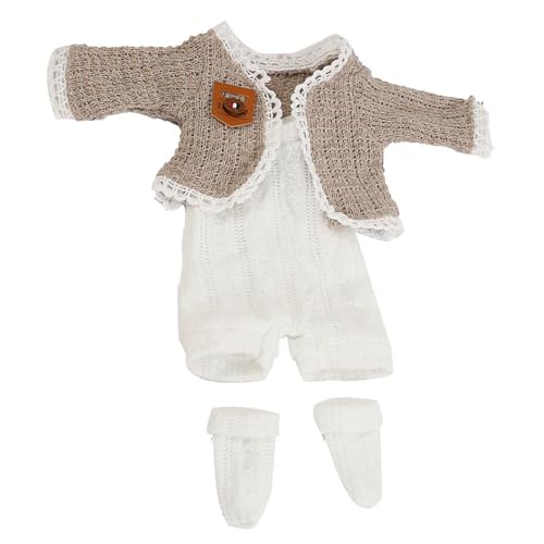 PSFDEWT Kleidung für 12x4 -Zoll -Puppen 1 Set DIY niedliche dekorative Puppenkleidung Simulation Winter Befestigungsband Schlafzubehör, Khaki PSFDEWT Kleidung für 12x4 -Zoll -Puppen 1 Set DIY niedliche dekorative Puppenkleidung Simulation Winter Befestigungsband Schlafzubehör, Khaki von PSFDEWT