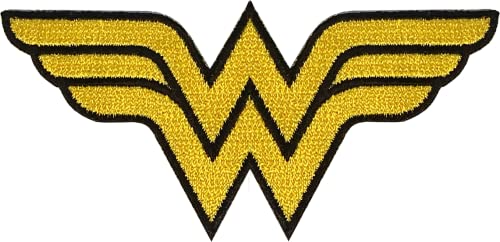 Aufnäher mit Wonder Woman-Logo, Aufbügel Patches, zum Aufbügeln auf der Rückseite, Comics-Helden-Applikation, Stickerei, Dekoration für Kleidung Aufnäher mit Wonder Woman-Logo, Aufbügel Patches, zum Aufbügeln auf der Rückseite, Comics-Helden-Applikation, Stickerei, Dekoration für Kleidung von PSL