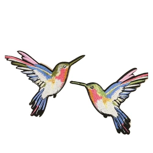 1 Paar Stickerei-Patch, Schwalben-Stickaufkleber, Reparatur(Color-11) von PSNKLMM