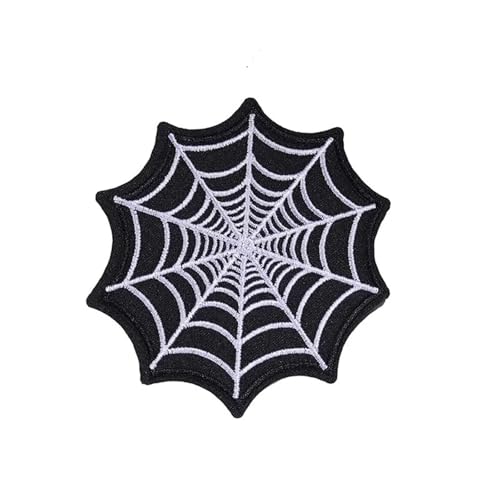 Spinnennetz 8,5 * 8,2 cm Aufnäher for Aufbügeln, bestickte Applikationen, Nähen auf Kleidungsaufklebern Spinnennetz 8,5 * 8,2 cm Aufnäher for Aufbügeln, bestickte Applikationen, Nähen auf Kleidungsaufklebern von PSNKLMM