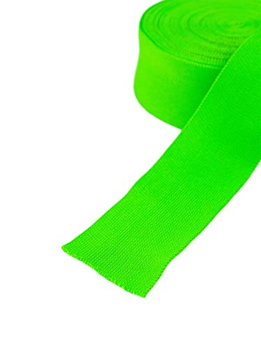 PSYWORK 1lfm Schwarzlicht Textil-Band Grün, 50mm von PSYWORK