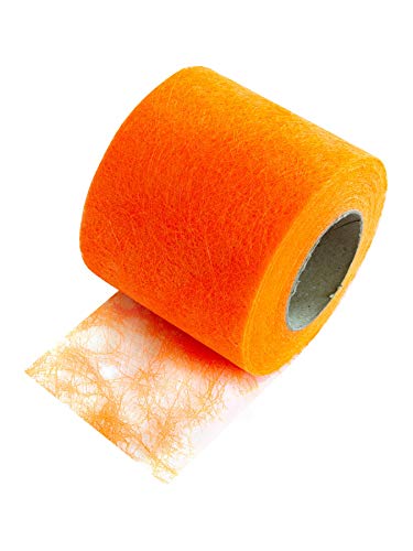 PSYWORK 25m-Rolle Schwarzlicht Dekovlies Band Fein Orange, 8cm PSYWORK 25m-Rolle Schwarzlicht Dekovlies Band Fein Orange, 8cm von PSYWORK