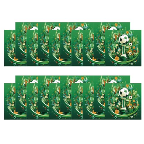 20 Stück Fußball Party Papierservietten, 16,5 Cm, Party Dekoration, Fußball Wm Servietten Für Wm Fußball Fußball Party Dekorationen, Fußball Birthdaysparty Zubehör, Servietten Für Jungen Und Kinder 20 Stück Fußball Party Papierservietten, 16,5 Cm, Party Dekoration, Fußball Wm Servietten Für Wm Fußball Fußball Party Dekorationen, Fußball Birthdaysparty Zubehör, Servietten Für Jungen Und Kinder von PT Haahoos