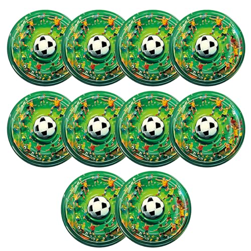 PT Haahoos 10 Stück 18 Cm Fußball Pappteller, Party Dekoration, Teller, Wm Fußball Design Teller, Grüne Fußball Fußball Teller Für Sportspiele, Kinderurlaub, Fußball Fans Party Dekoration PT Haahoos 10 Stück 18 Cm Fußball Pappteller, Party Dekoration, Teller, Wm Fußball Design Teller, Grüne Fußball Fußball Teller Für Sportspiele, Kinderurlaub, Fußball Fans Party Dekoration von PT Haahoos