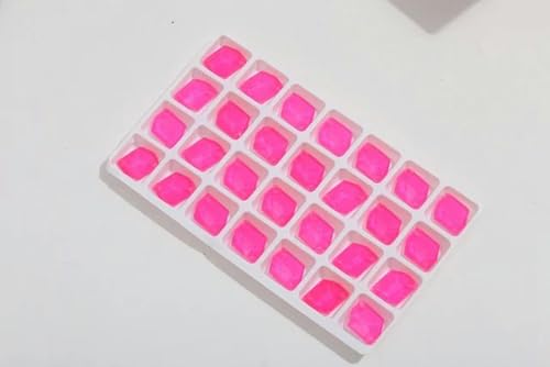 Glitzerkristalle zum Aufnähen von Strasssteinen, Neon-Strasssteine, selbstklebende Kristalle, Diamanten für Kleid, Rose, SI-8 x 10 mm – 36 Stück Glitzerkristalle zum Aufnähen von Strasssteinen, Neon-Strasssteine, selbstklebende Kristalle, Diamanten für Kleid, Rose, SI-8 x 10 mm – 36 Stück von PTBMBZ