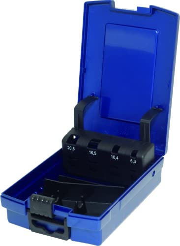 PTG 200007005 Kegelsenker Kunststoff Leer Rose-Kassette, DIN 335, Größe 6.3mm-25mm, Blau, 5 Pcs PTG 200007005 Kegelsenker Kunststoff Leer Rose-Kassette, DIN 335, Größe 6.3mm-25mm, Blau, 5 Pcs von PTG