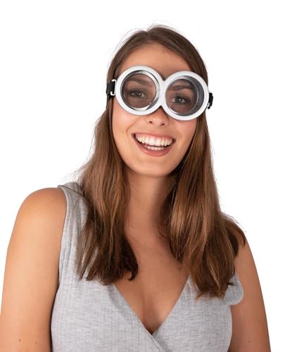 P'TIT CLOWN Fantasie-Brille – lustige Partybrille – Erwachsene – perfekt für Kostüm, Karneval, Cosplay, Cocktailabend, tropische Party – Kunststoff (Brille mit gelbem Mann) P'TIT CLOWN Fantasie-Brille – lustige Partybrille – Erwachsene – perfekt für Kostüm, Karneval, Cosplay, Cocktailabend, tropische Party – Kunststoff (Brille mit gelbem Mann) von p'tit clown