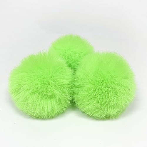 10 Stück Kunstfell Pompon Kunstfell Bommel Fellbommel 6cm Künstlicher Haarball Kunstfell Pompon Flauschige Kugeln zum Stricken von Hüten, Schals, Taschen und Anhängern Schlüsselanhänger -grün 10 Stück Kunstfell Pompon Kunstfell Bommel Fellbommel 6cm Künstlicher Haarball Kunstfell Pompon Flauschige Kugeln zum Stricken von Hüten, Schals, Taschen und Anhängern Schlüsselanhänger -grün von PTNKUIIY
