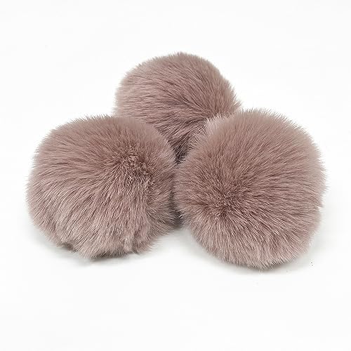 10 Stück Kunstfell Pompon Kunstfell Bommel Fellbommel 8cm Künstlicher Haarball Kunstfell Pompon Flauschige Kugeln zum Stricken von Hüten, Schals, Taschen und Anhängern Schlüsselanhänger -Dunkelrosa 10 Stück Kunstfell Pompon Kunstfell Bommel Fellbommel 8cm Künstlicher Haarball Kunstfell Pompon Flauschige Kugeln zum Stricken von Hüten, Schals, Taschen und Anhängern Schlüsselanhänger -Dunkelrosa von PTNKUIIY