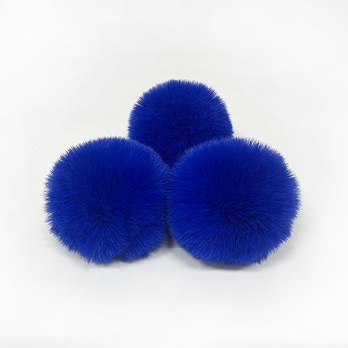 10 Stück Kunstfell Pompon Kunstfell Bommel Fellbommel 8cm Künstlicher Haarball Kunstfell Pompon Flauschige Kugeln zum Stricken von Hüten, Schals, Taschen und Anhängern Schlüsselanhänger -Blau 10 Stück Kunstfell Pompon Kunstfell Bommel Fellbommel 8cm Künstlicher Haarball Kunstfell Pompon Flauschige Kugeln zum Stricken von Hüten, Schals, Taschen und Anhängern Schlüsselanhänger -Blau von PTNKUIIY